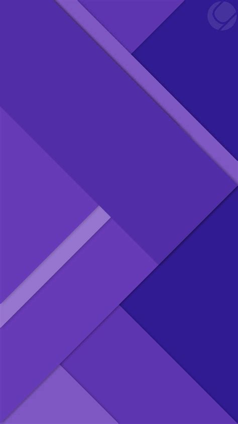 Purple And Grey Geometric Wallpaper
