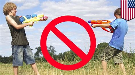 Water Gun Fight Boy Scout Leaders Ban Water Guns And Balloons