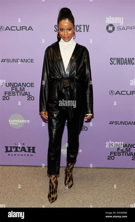 Taylour Paige At The Premiere Of Zola During The 2020 Sundance Film