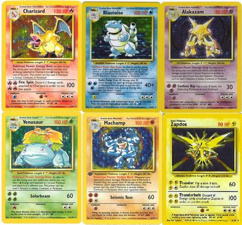 Same day shipping and free on orders over £20! Rare Holo (shiny) base set pokemon cards All 16 Available Out of print! | eBay