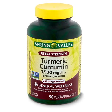 Spring Valley Ultra Strength Turmeric Curcumin Dietary Supplement