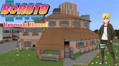 Minecraft Tutorial How To Make Borutos House Narutoboruto Next