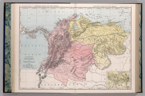 Colombia And Venezuela David Rumsey Historical Map Collection
