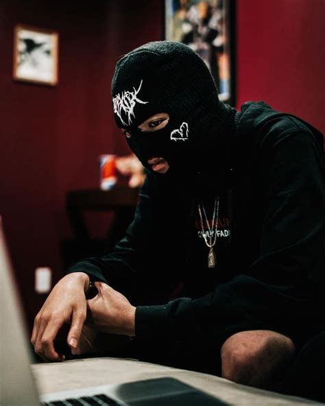 Prxjek Rapper Gangsta Style Gangster Ski Mask