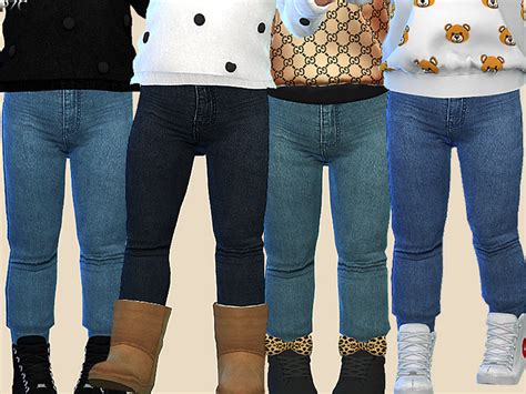 The Sims 4 Children S Jeans Cc Mods All Free Fandomspot Parkerspot