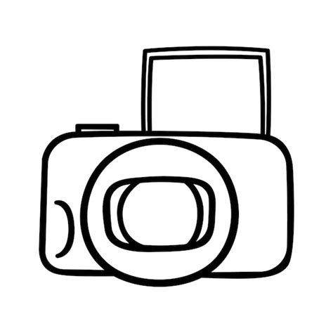 Premium Vector Polaroid Camera Isolated On White Background Vector