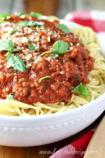 Best Slow Cooker Spaghetti Sauce Lets Dish Recipes