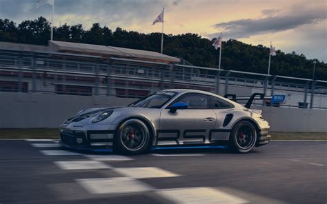 We Look At The New Porsche Gt Cup Race Car In Great Detail