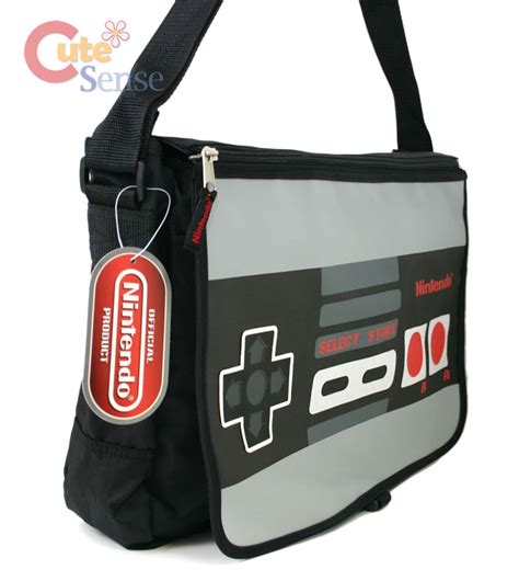 Nintendo Controller Messenger Bag Reversible Flap Ebay