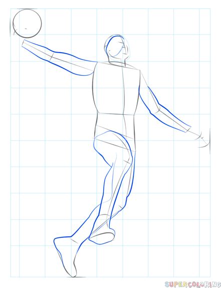 #drawsocute learn #howtodraw a cute cartoon boy basketball player easy, step by step drawing tutorial. How to draw a basketball player dunking | Step by step ...