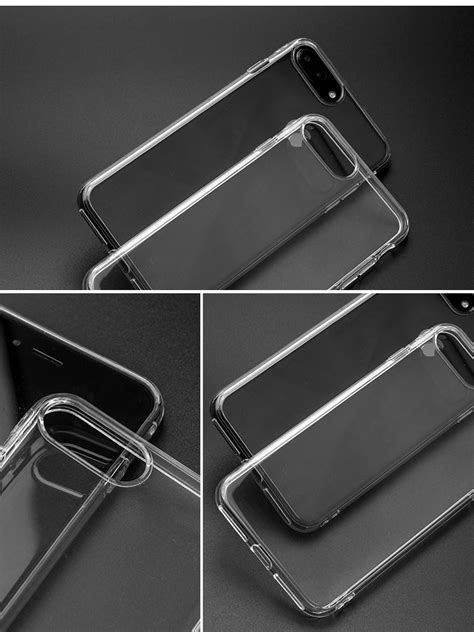 Transparent Rubber Soft Jelly Case For Iphone 6 6s Back Cover Phone
