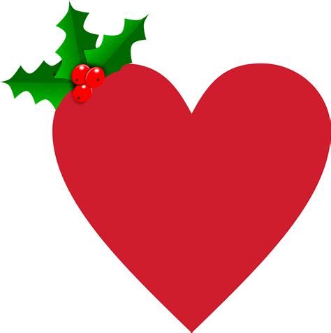 Ftestickers Heart Christmas Love Happy Red Green Holida Heart Clipart