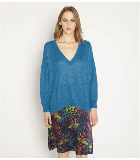 Oversize Tricot Mohair Jersey Tcn