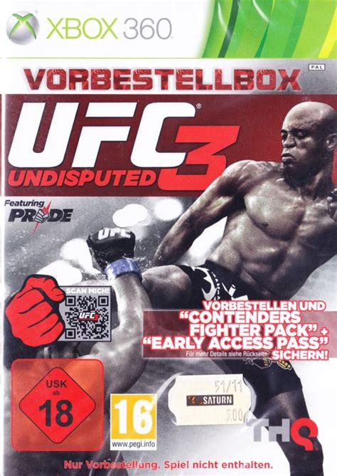 Ufc Undisputed Pre Order Pack Mobygames