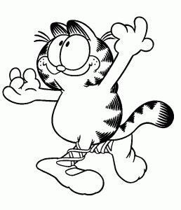 13 Best Garfield Coloring Pages for Kids - Updated 2018