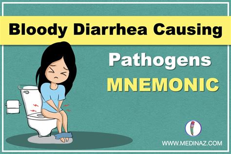 Bloody Diarrhea Causing Pathogens Mnemonic