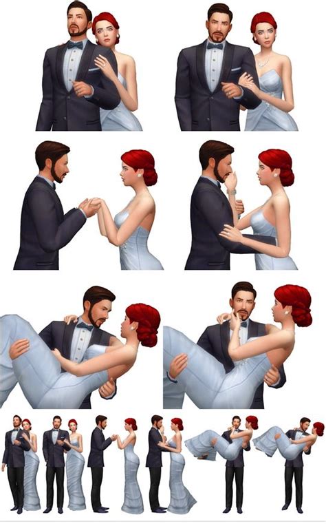 Rinvalee Couple Poses 09 • Sims 4 Downloads Свадебные позы