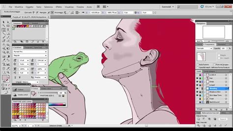 How To Blend Colors In Adobe Illustrator With Pen Tool Youtube