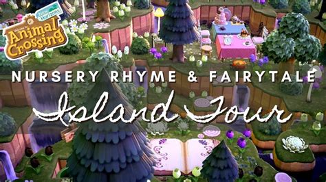 Beautiful Nursery Rhyme And Fairytale Island Tour Animal Crossing New