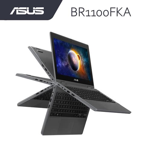 Asus 2 In 1 Laptop Br1100fk Abp0423r Dark Grey Intel Celeron N4500