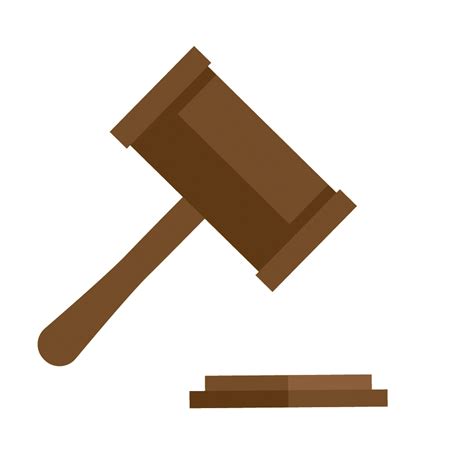 Judge Gavel Lawyer Court Stock Vector Judge Hammer Png Download