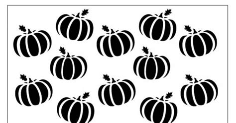 Pumpkins Stencil