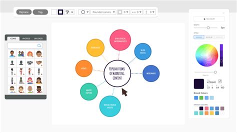 Membuat Mind Map Dengan Canva Website Templates Imagesee