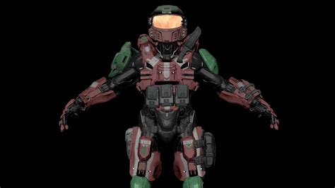 I Made A Custom Spartan In Sfm Using Halo 4 Halo 5 And Halo Reach