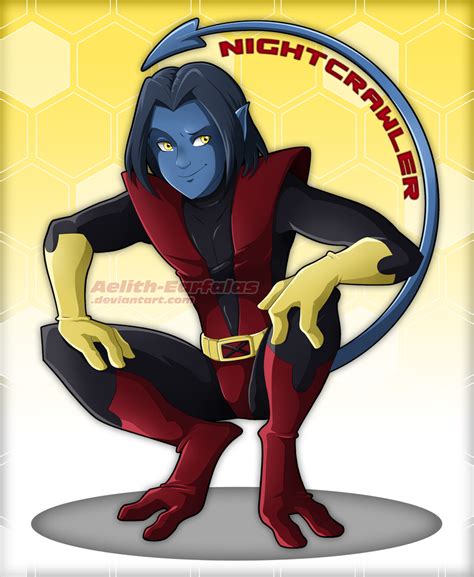 Nightcrawler Evolution By Aelith Earfalas On Deviantart