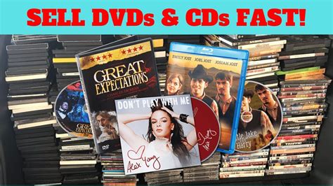 How To Sell Bulk Dvds And Cds Fast Youtube