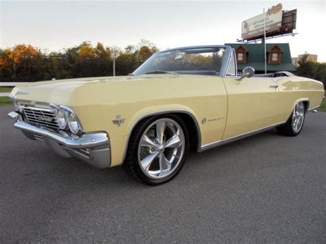 Chevrolet Impala Convertible 1965 Yellow For Sale 164675f212731 1965
