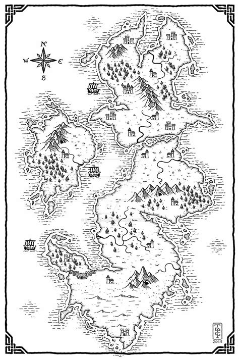 Book Map By TomDigitalGraphics On DeviantArt Fantasy World Map Fantasy Map Making Map Sketch