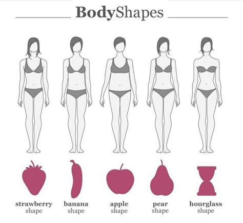 The Body Shape Chart For Women