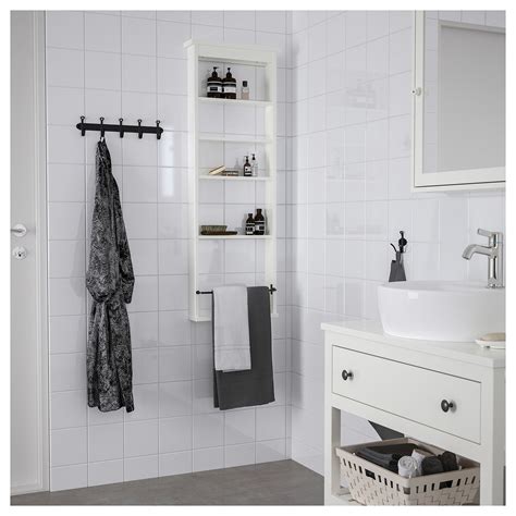 Do you think ikea bathroom shelf over toilet appears nice? IKEA HEMNES White Wall shelf | Small bathroom, Hemnes ...