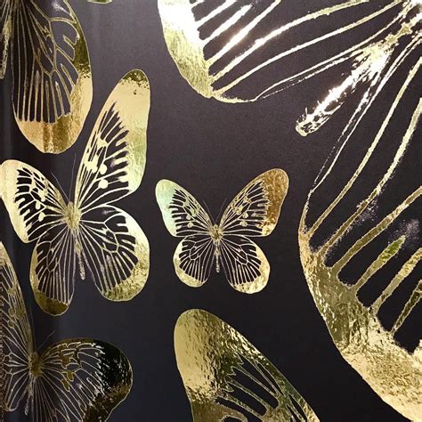☆Gold Butterfly design wallpaper | Butterfly design, Gold butterfly, Butterfly art