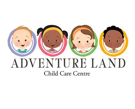 Child Care Logo Kids Care Logo Multicultural Logo Day Etsy