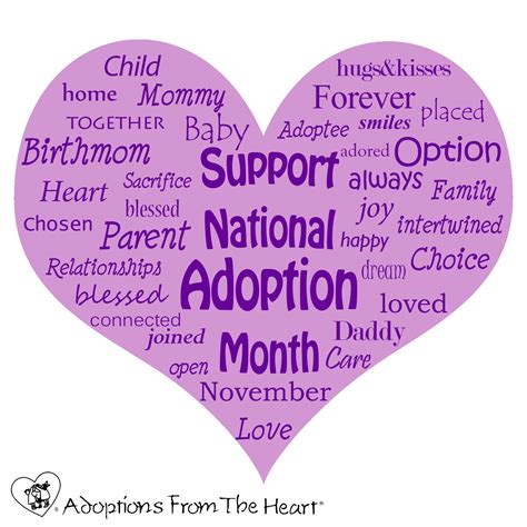 happy national adoption month adoption awareness national adoption month adoption