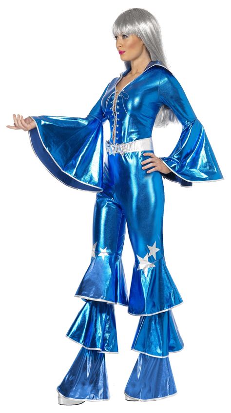70s Dancing Dream Costume Blue