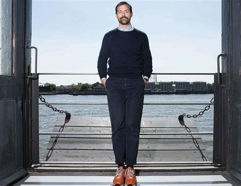 Tautz runway show, which opens day two of london fashion week men's. Close up: Patrick Grant, owner of Norton & Sons and ...