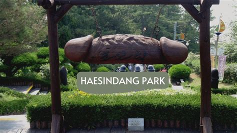 South Koreas Haesindang Park An International Tourist Attraction Is Dedicated To Penises