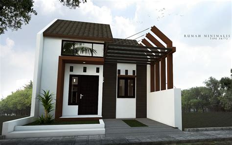 Empat tiang yang berada di depan membuat kesan kemegahan. Model Rumah Sederhana Tapi Mewah Modern | Rumah minimalis ...