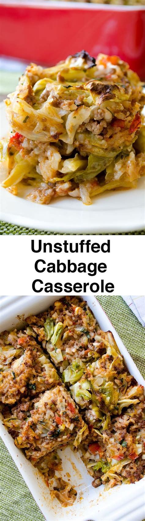 How to make unstuffed cabbage rolls. Unstuffed Cabbage Casserole Recipe Video - Give Recipe ...