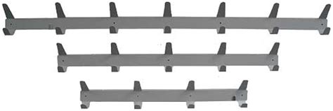 Seamless connection design, convenient installation, convenient and beautiful. Wall Mounted 7 Coat Rack 48" | Starland Metals