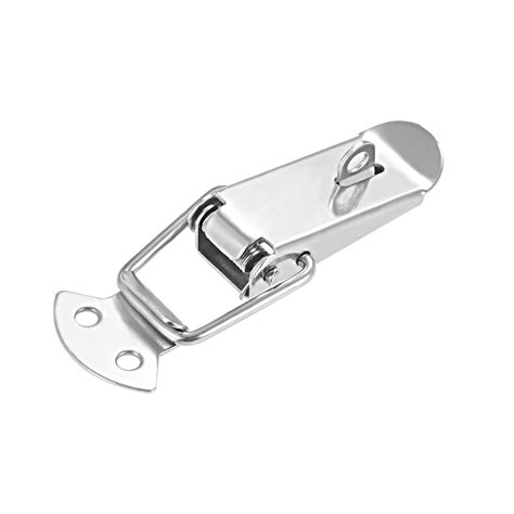 Uxcell 304 Stainless Steel Spring Loaded Toggle Latch 90mm Overall