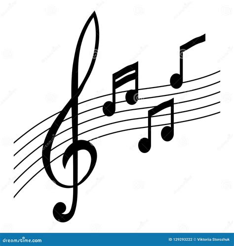 Desenhos De Notas De Música