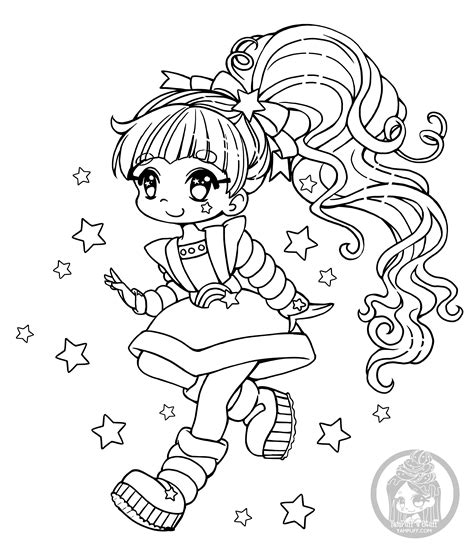 I am a professional graphics designer and have experience of more than 5 years. Fanart - Free Chibi Colouring Pages • YamPuff's Stuff