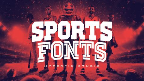 80 Best Sport Fonts Free Premium 2024 Hyperpix