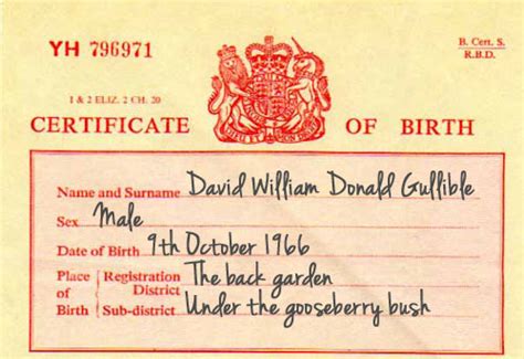 Find The Serial Number A Birth Certificate Gourmetfree