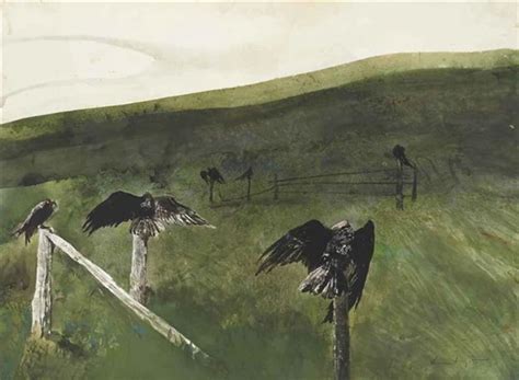 Artwork By Andrew Wyeth After Lunch Made Of Watercolor Drybrush And