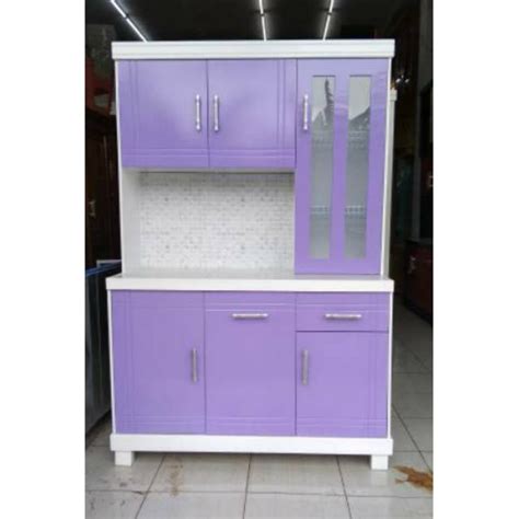 Jual Lemari Sayur Premium Dapur Rak Piring Kayu Pintu Duco Shopee